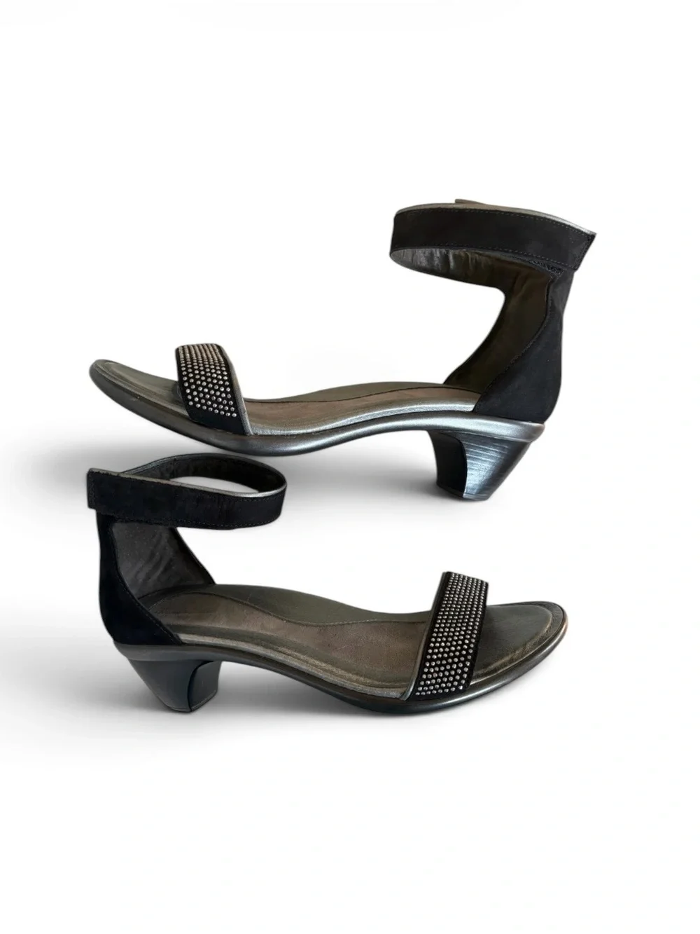 NAOT Women's Ankle-Strap Progress Low Heel Sandals Size 41